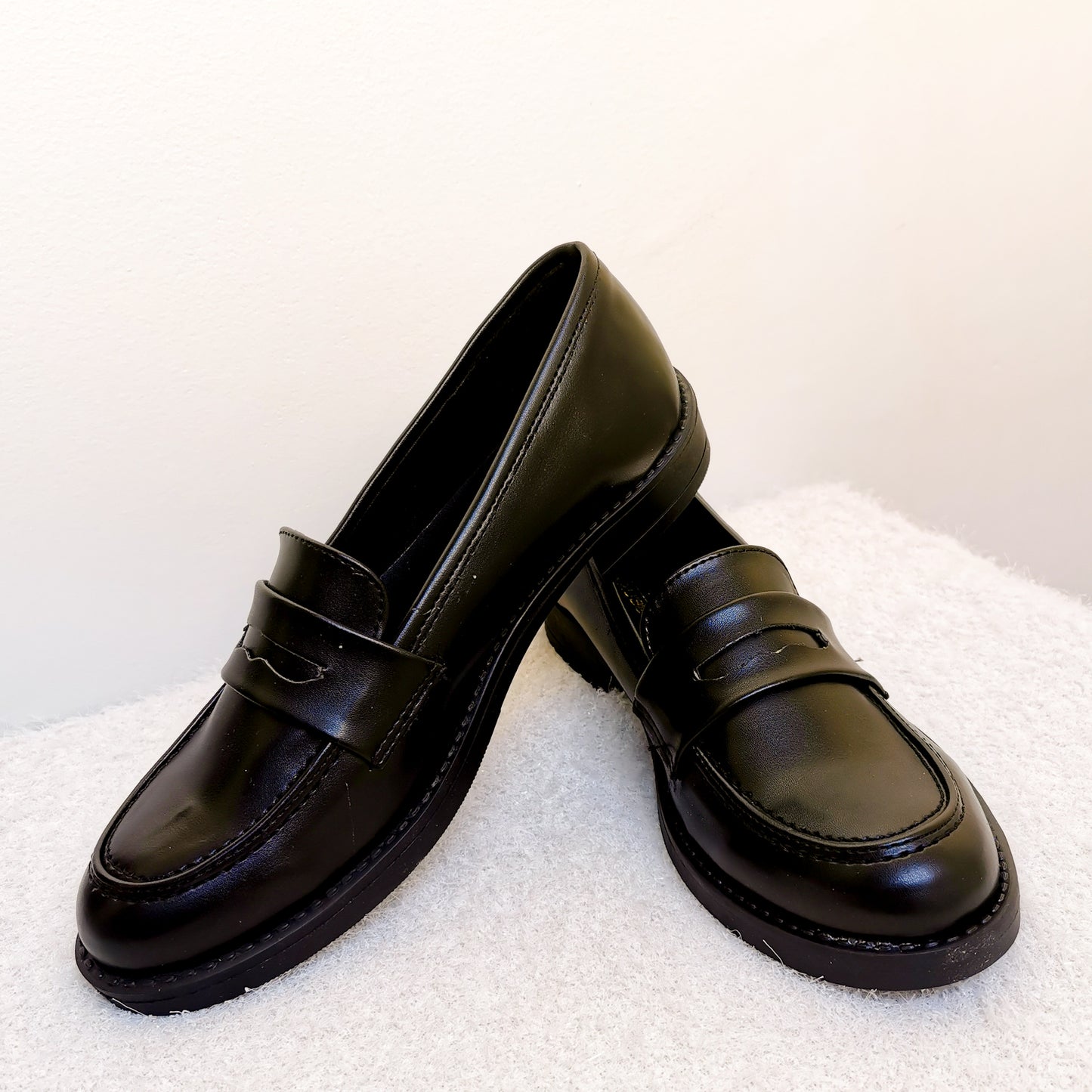 Moccassin - Noir Mat