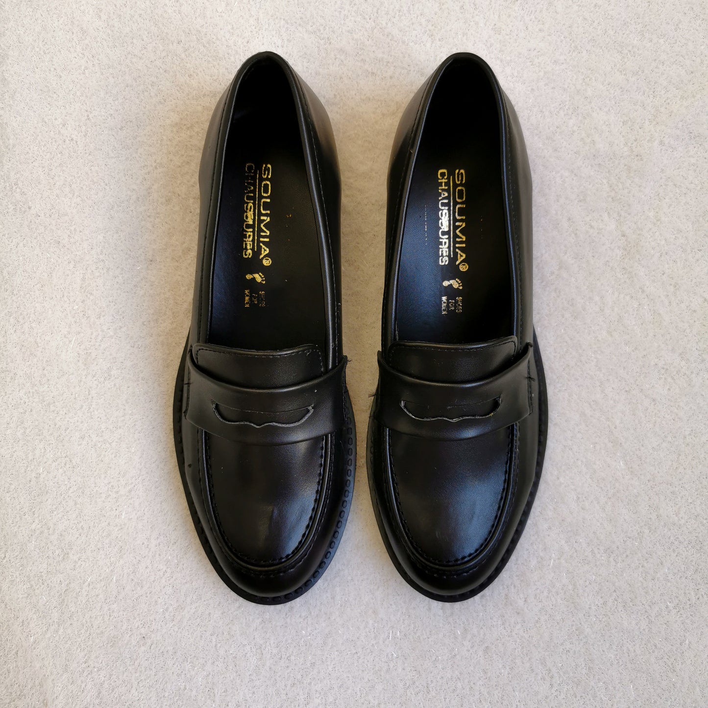 Moccassin - Noir Mat