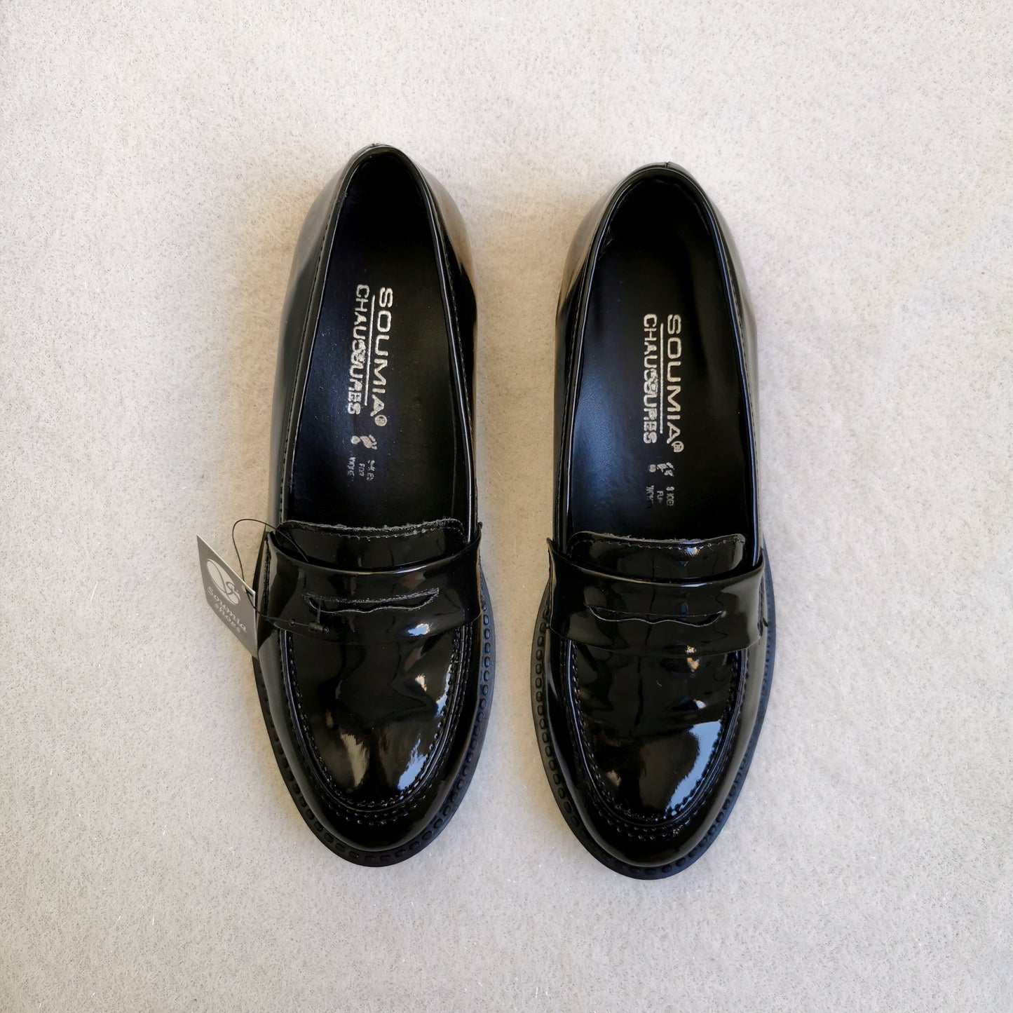 Moccassin - Noir Glacé