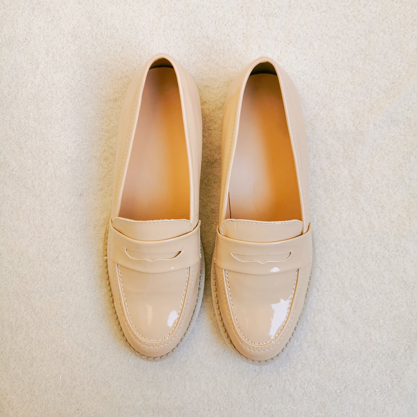Moccassin - Beige Glacé