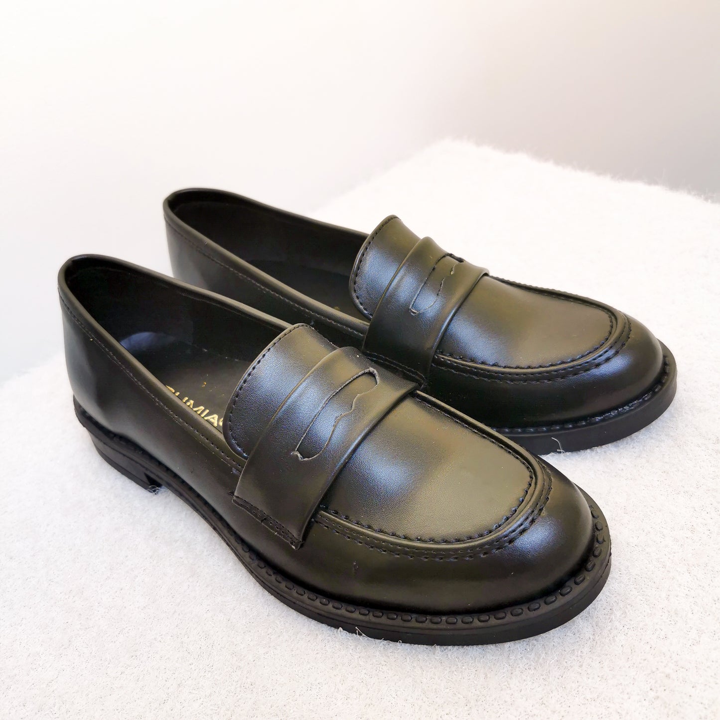 Moccassin - Noir Mat