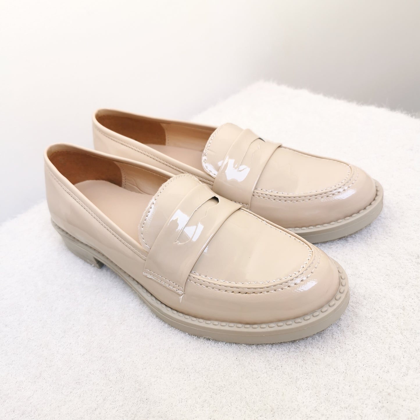 Moccassin - Beige Glacé