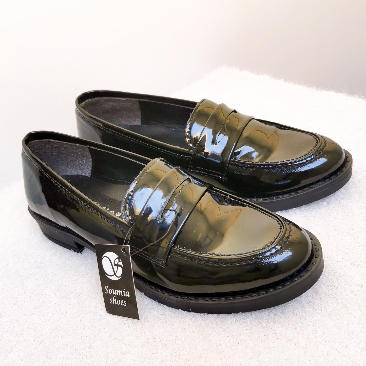 Moccassin - Noir Glacé