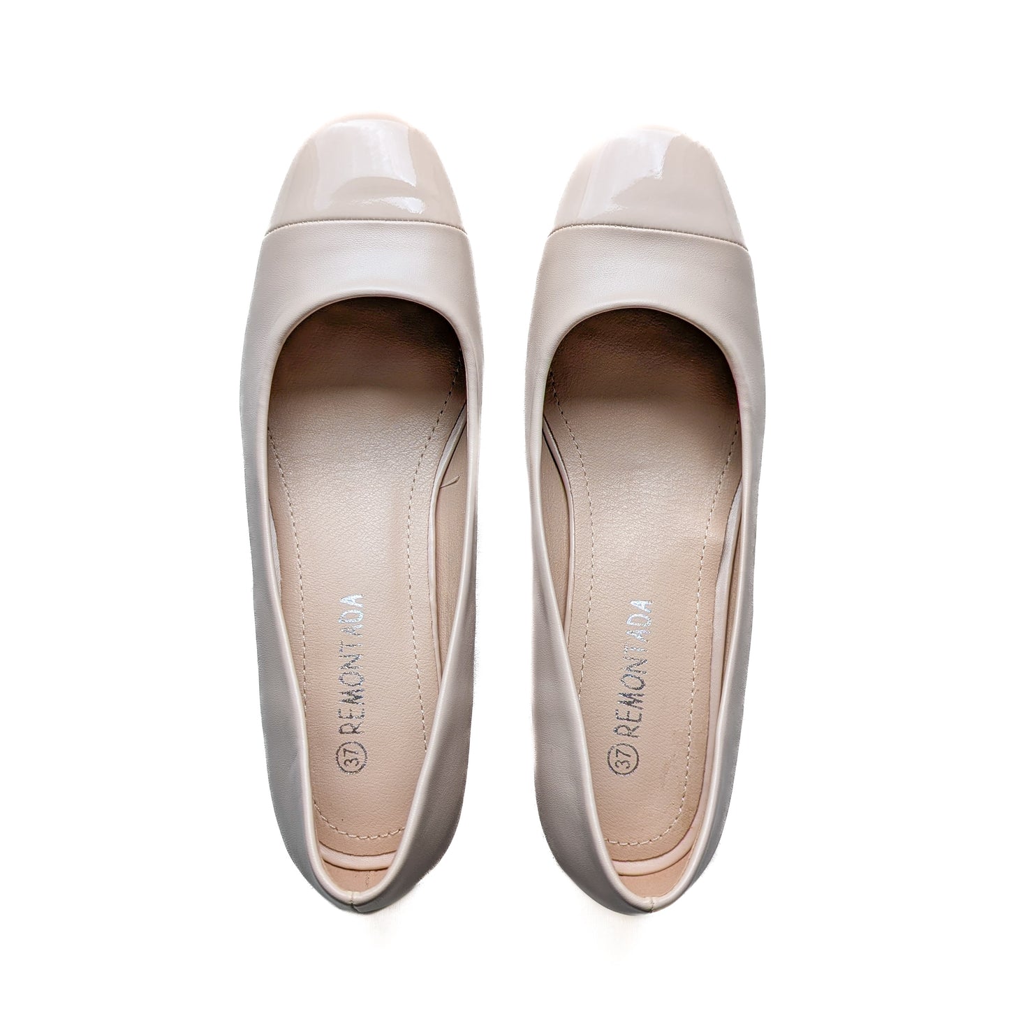 Escarpin - Beige Clair Mat / Glacé