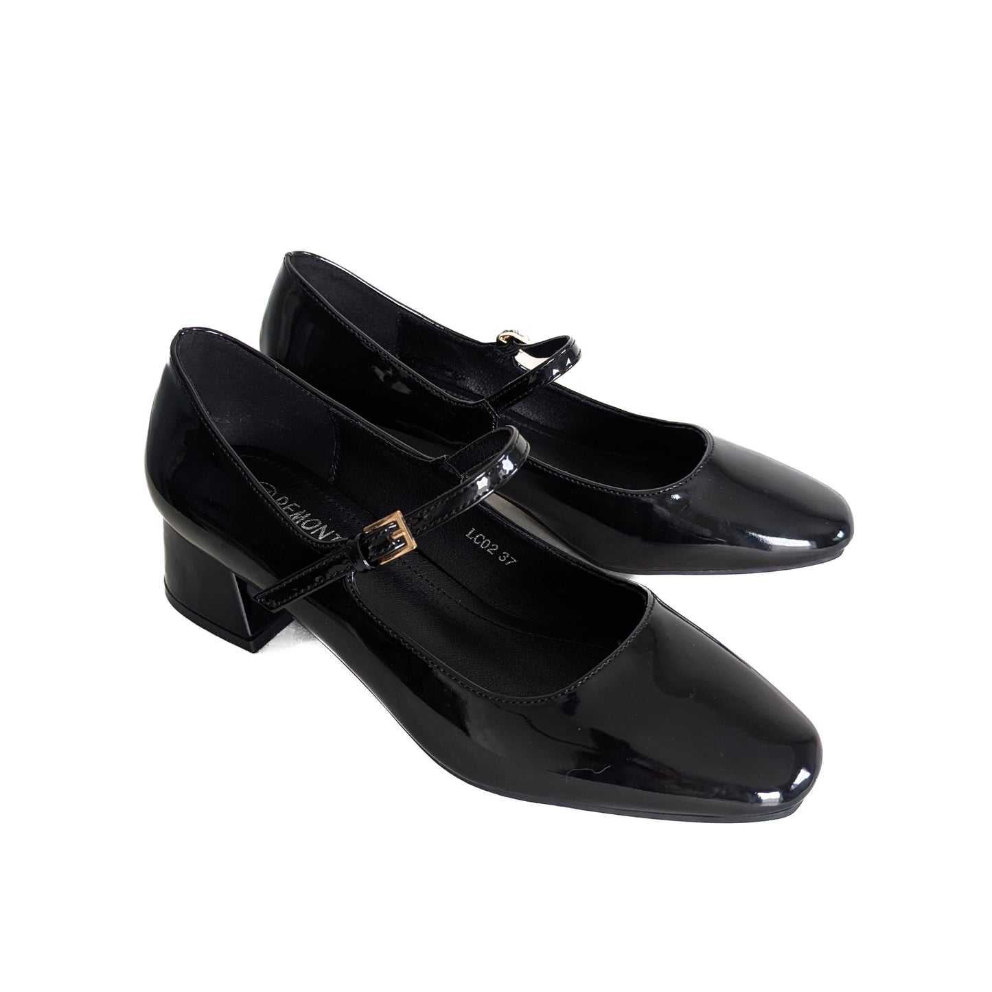 Escarpin - Noir Glacé