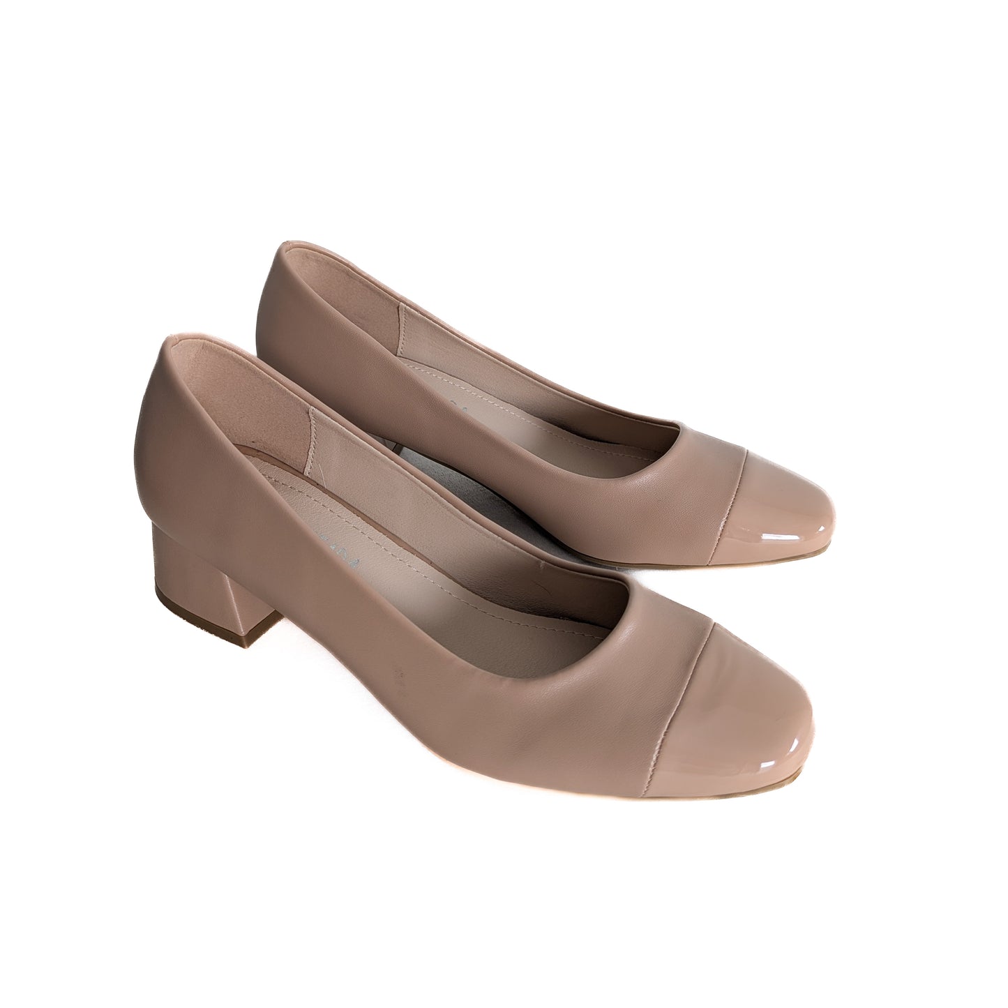 Escarpin - Beige Foncé Mat / Glacé