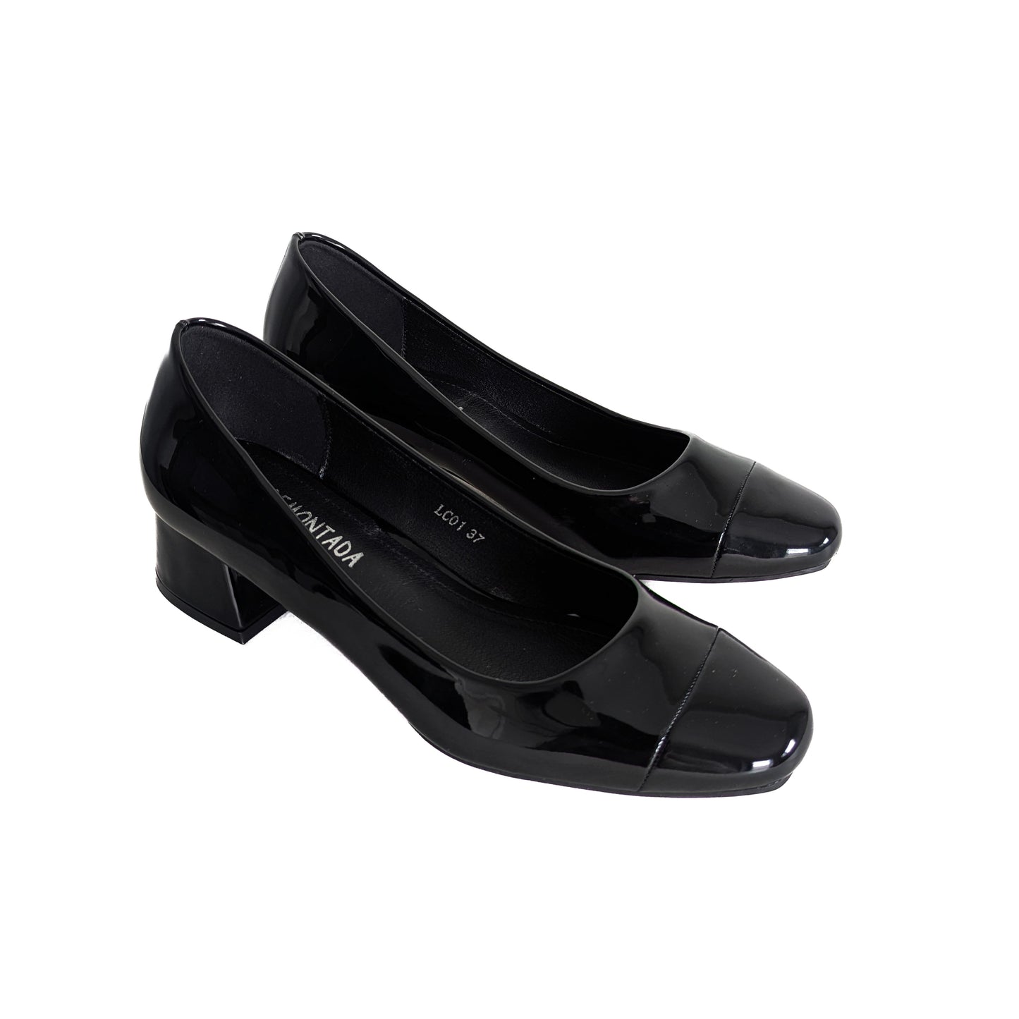 Escarpin - Noir Glacé