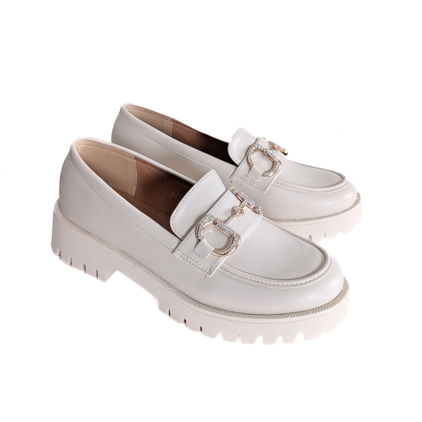 Mary jane - Beige Claire Avec Boucle