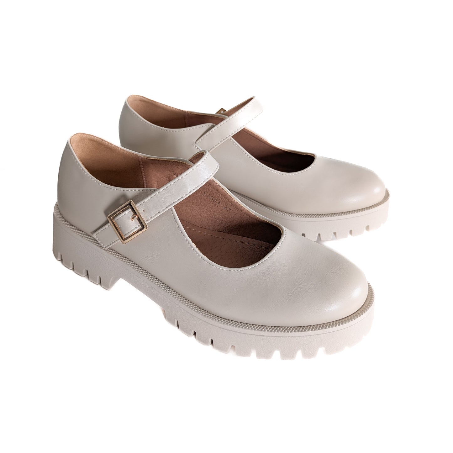 Mary jane - Beige Mat