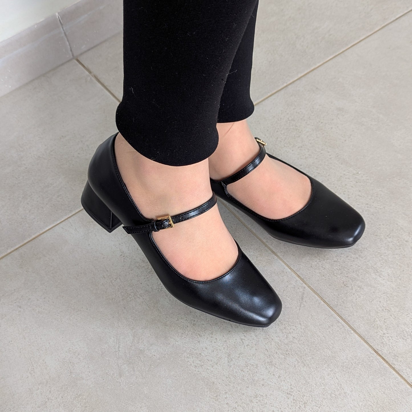 Escarpin - Noir Mat