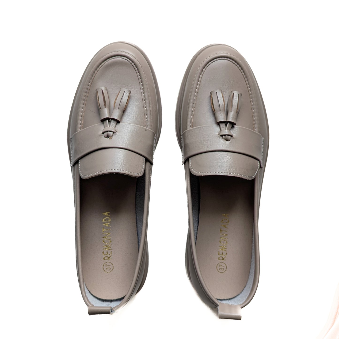 Moccassin New - Beige Foncé Avec Pendentif