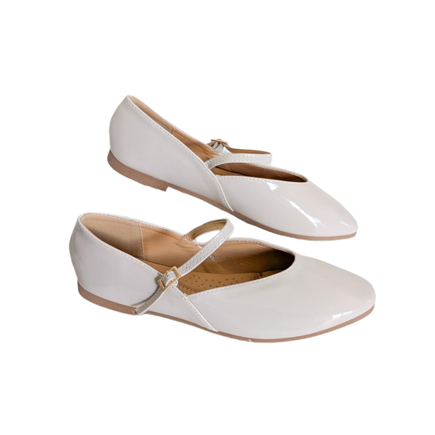 Ballerine - Beige Clair Glacé