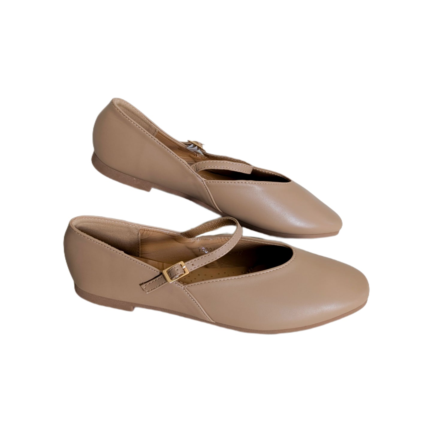 Ballerine - Beige Foncé Mat