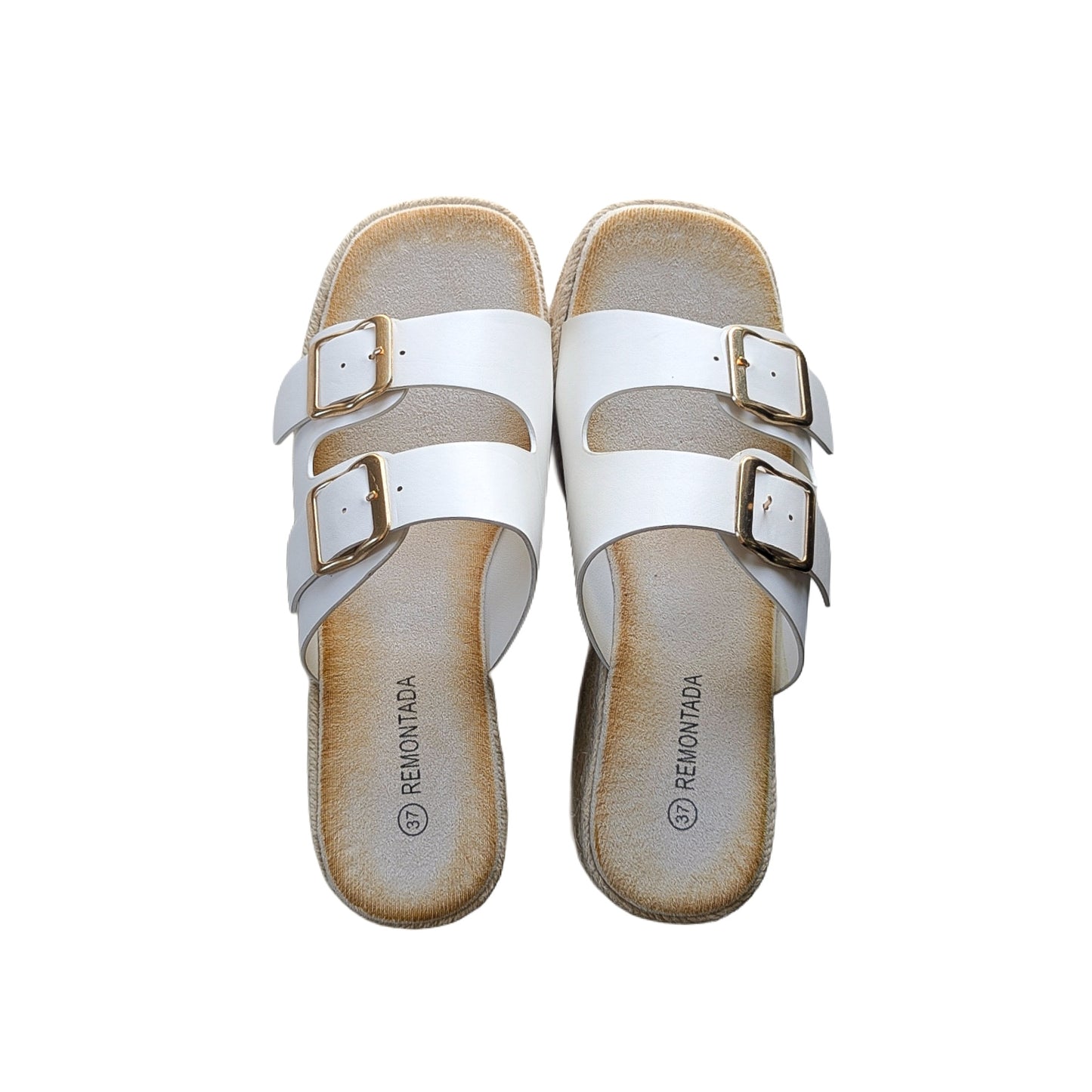 Sandale Compensée - Blanc