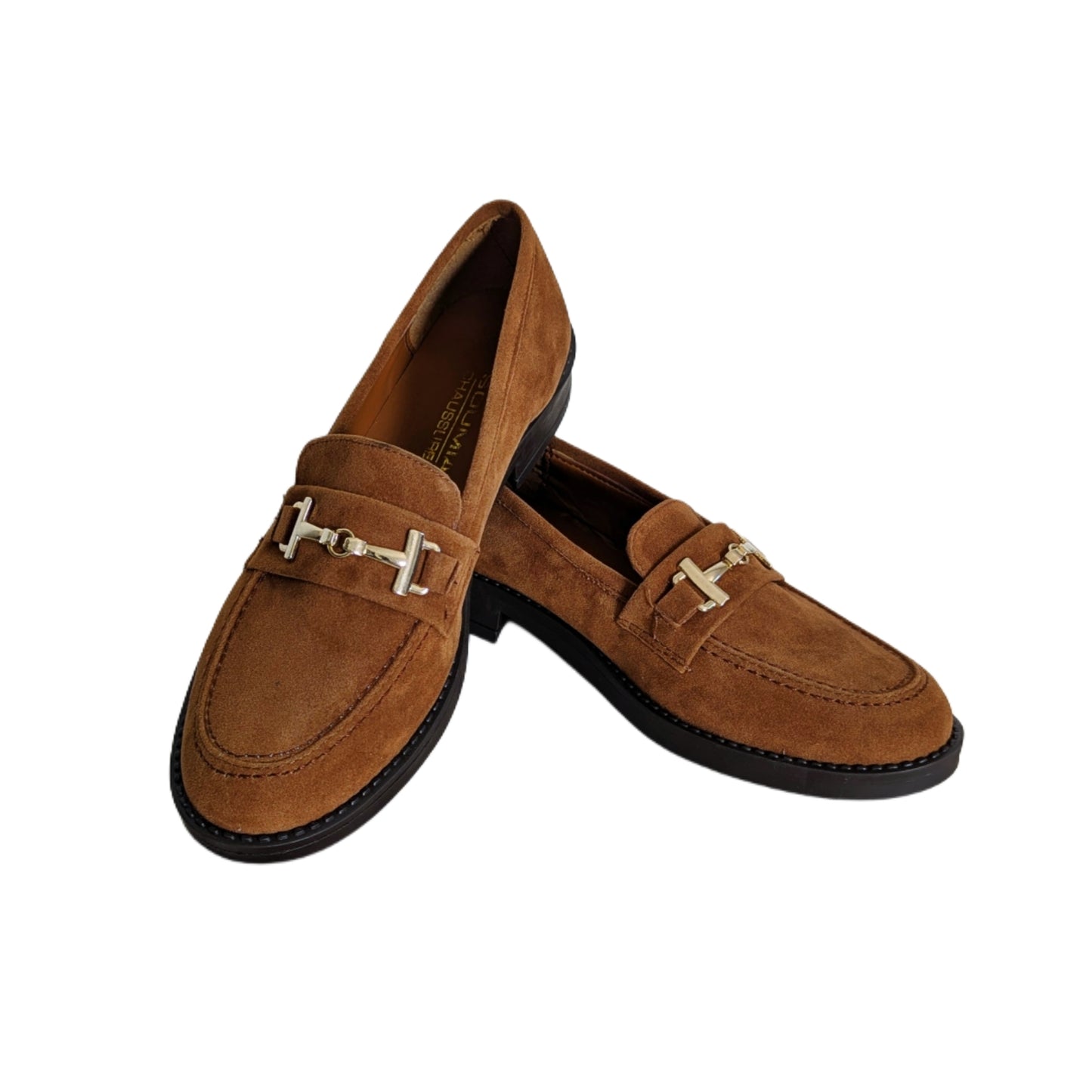 Moccassin - Miel Avec Boucle Daim