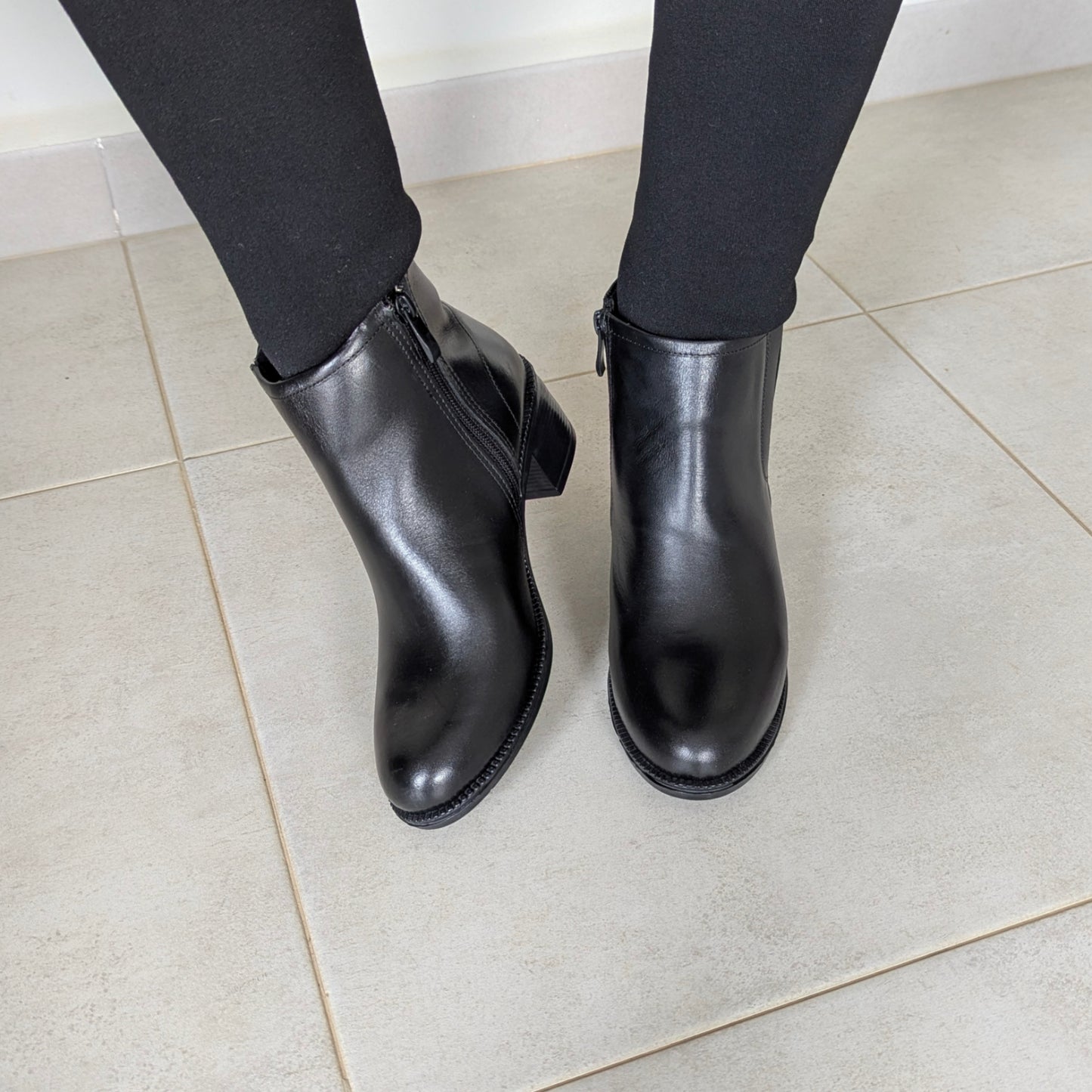 Boots Noir Sans Ceinture