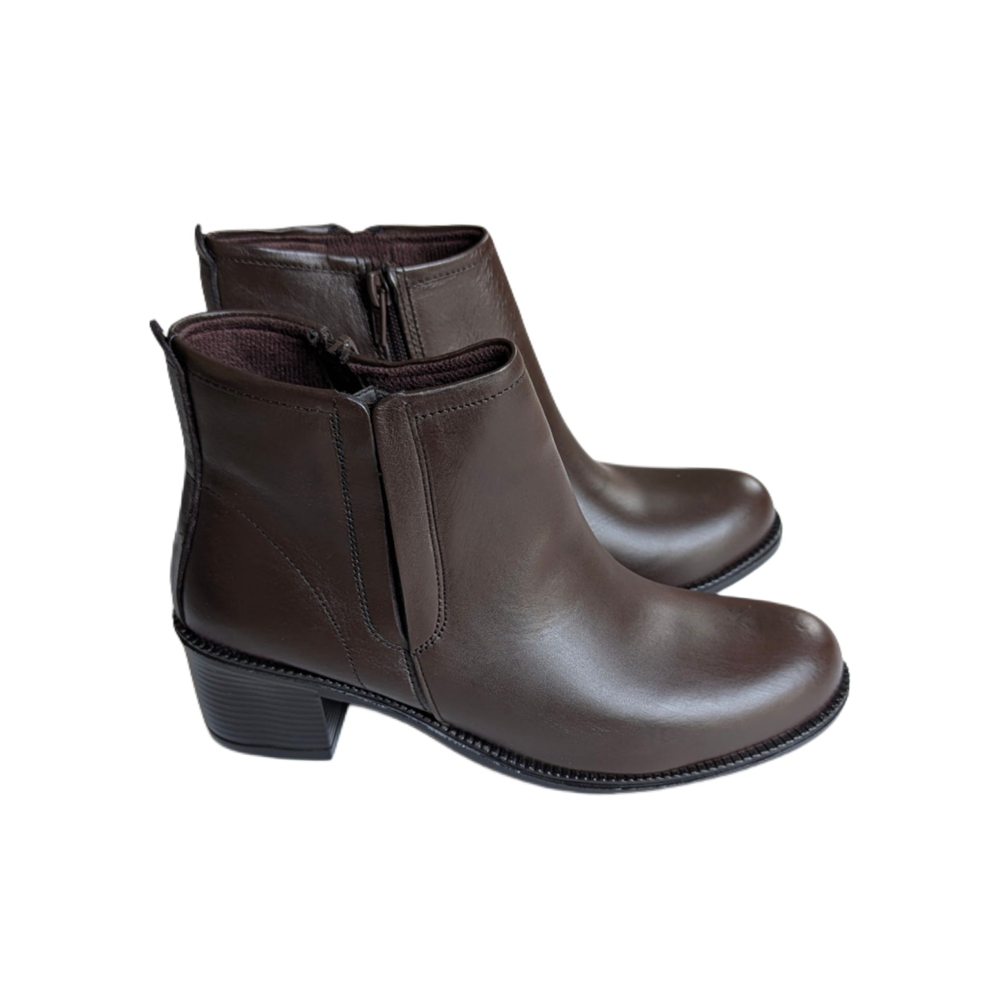 Boots Marron Sans Ceinture