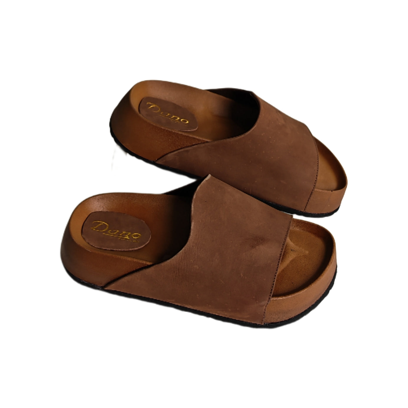 Mule Compensé New Marron chocolat