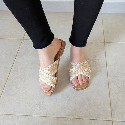 Mule -  Blanc