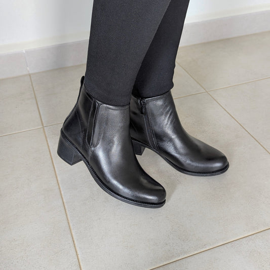 Boots Noir Sans Ceinture