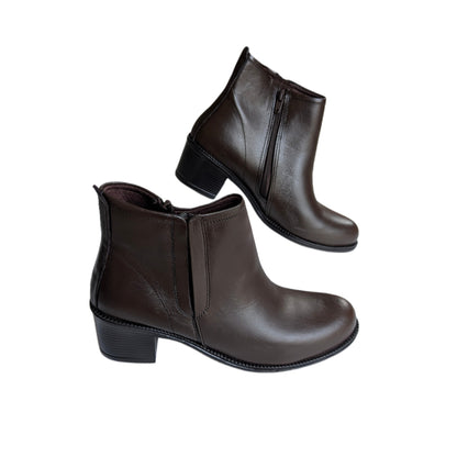 Boots Marron Sans Ceinture