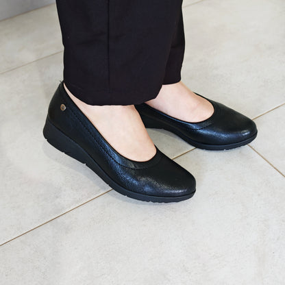 Mocassins Compensés Noir