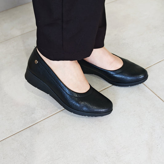 Mocassins Compensés Noir