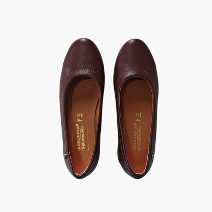 Mocassins Compensés Marron