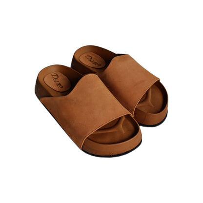 Mule Compensé New Marron