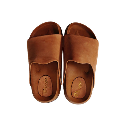 Mule Compensé New Marron
