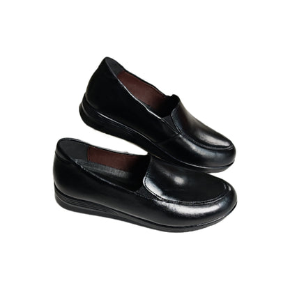 Mocassins Cuir Noir